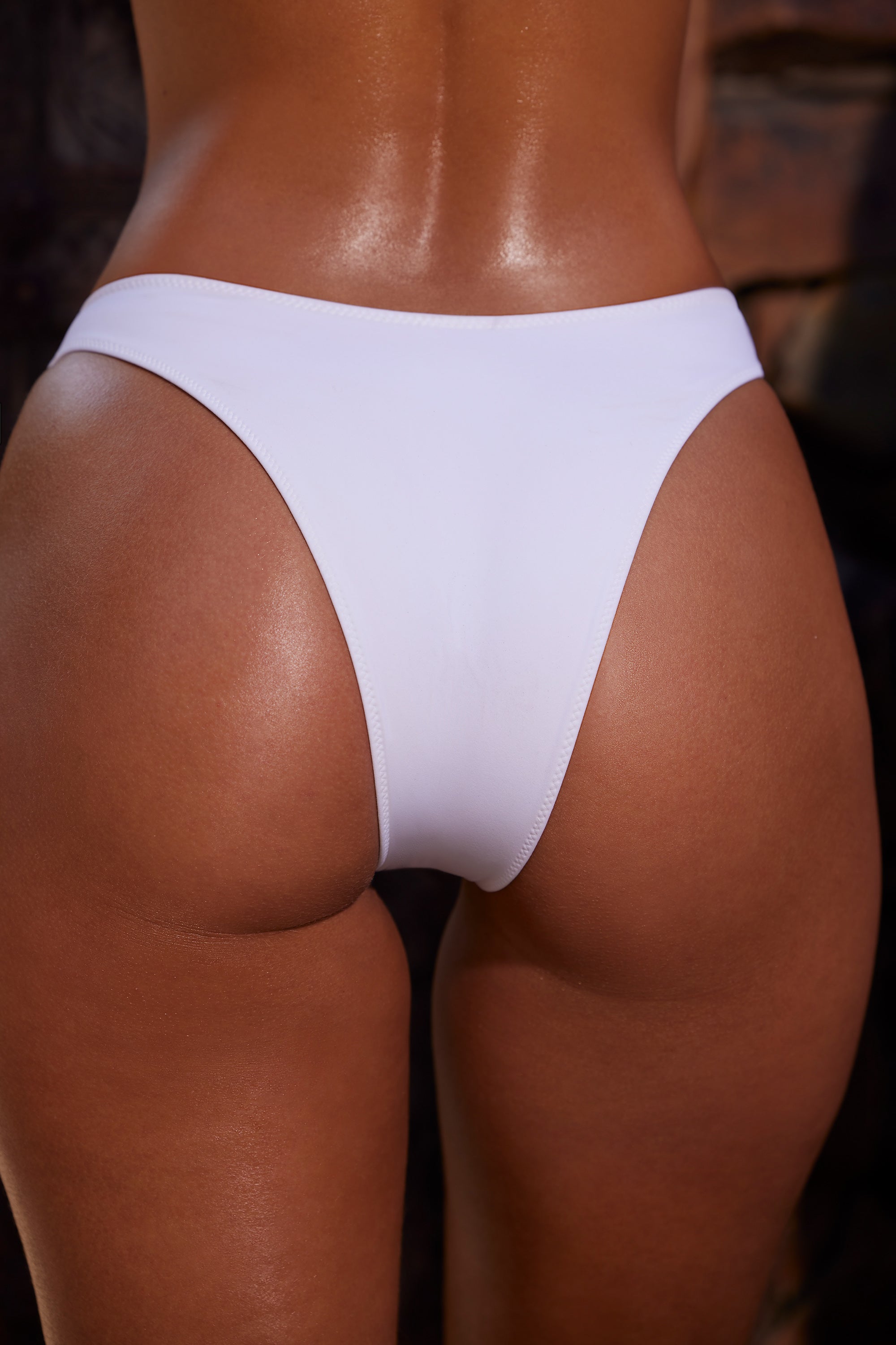 Hipster Bikini Bottoms in White