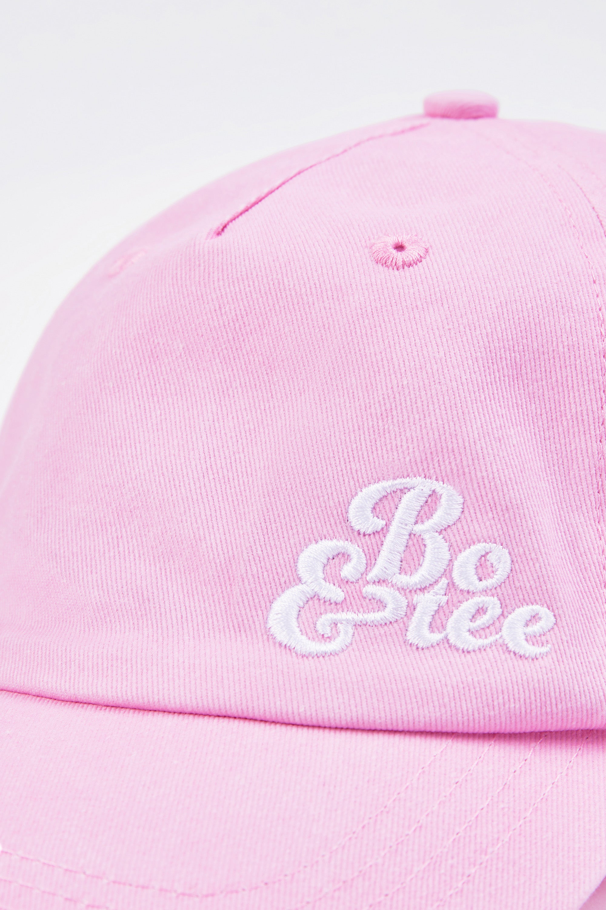 Baseball Cap in Bubblegum Pink