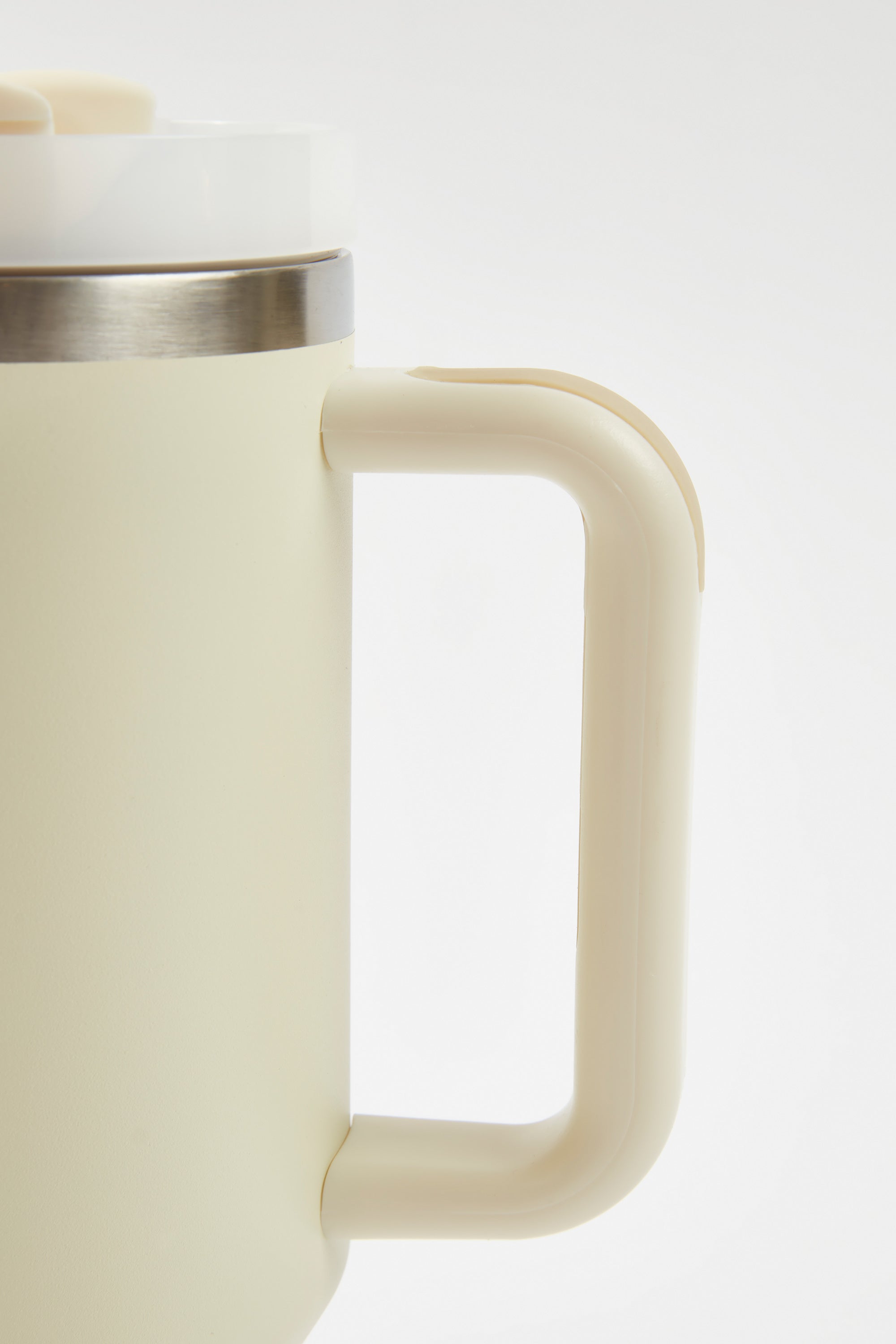 Stainless Steel Water Bottle in Cream