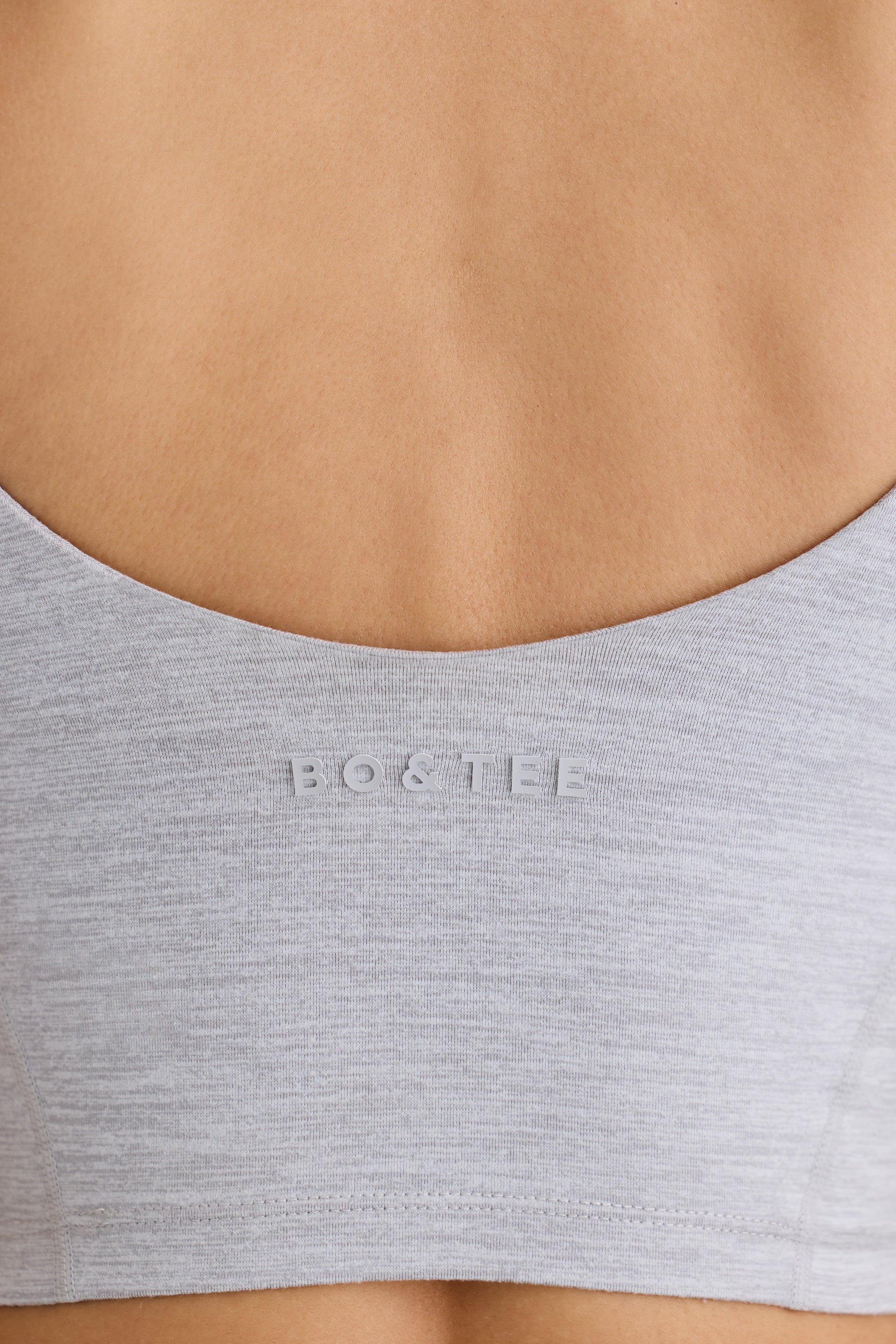 Soft Active Tank Top in Grey Marl