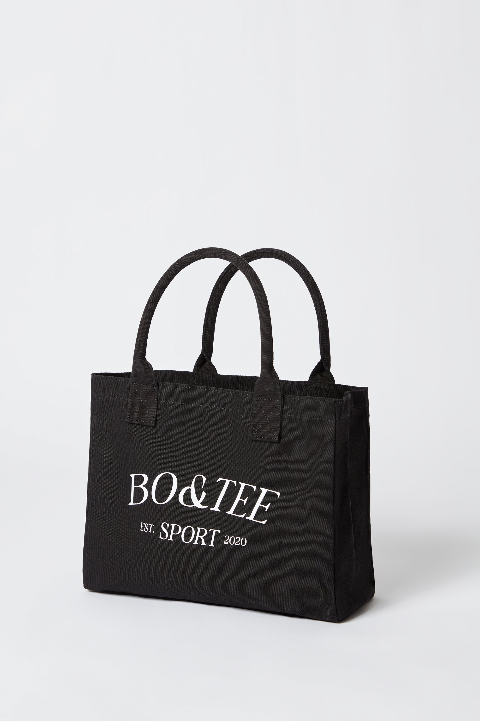 Small Canvas Tote Bag in Black