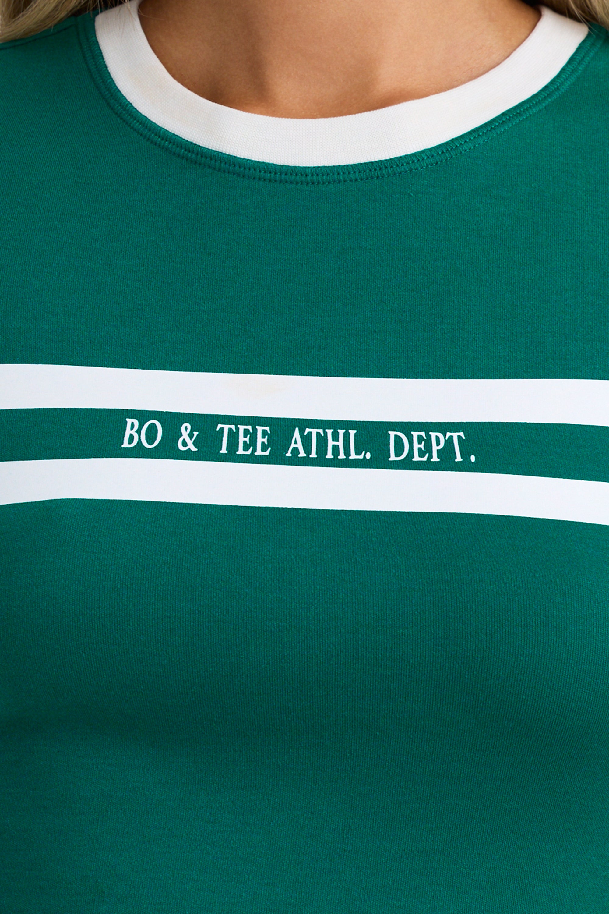 Graphic T-Shirt in Varsity Green