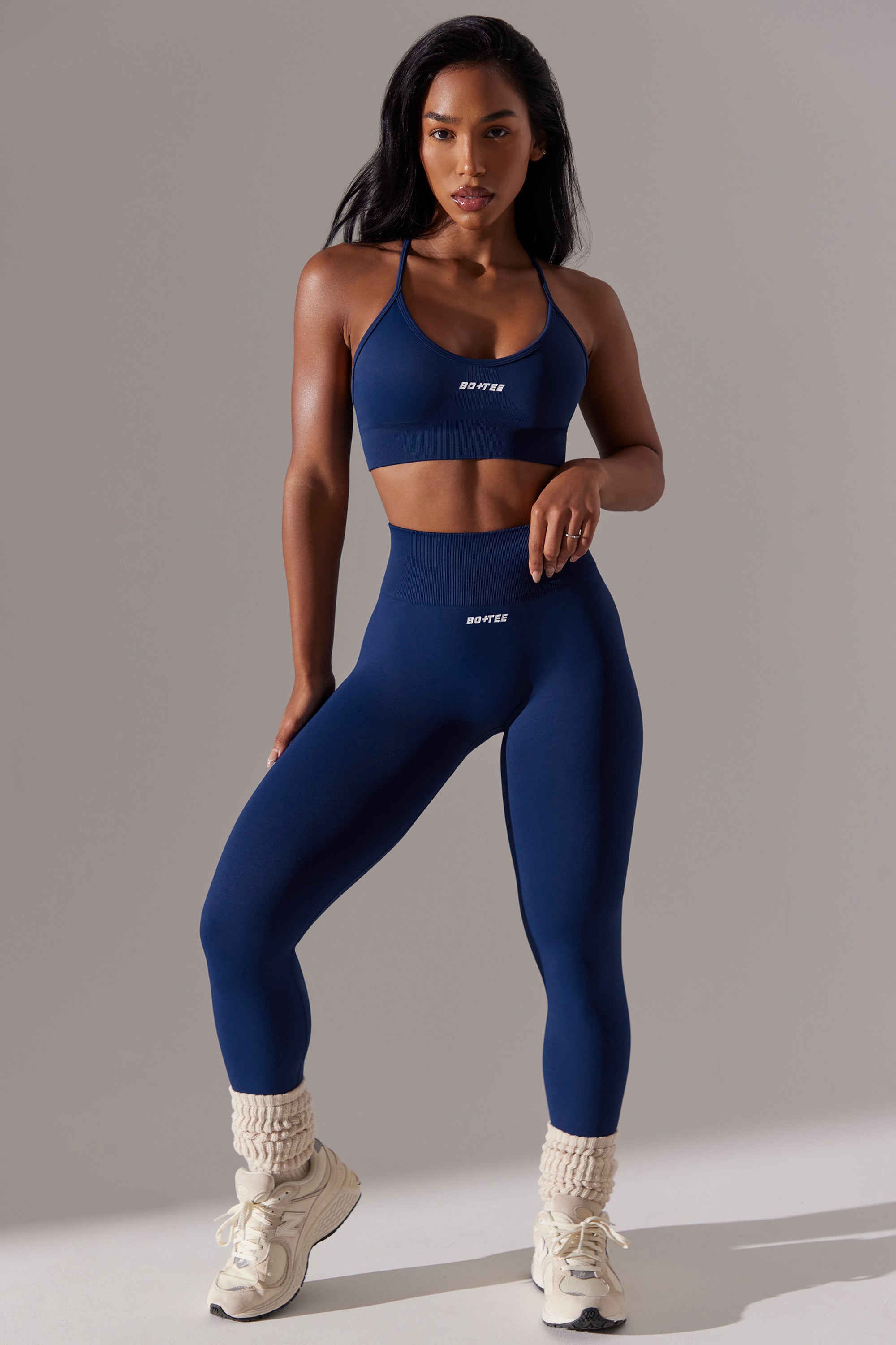 High Waist Super Sculpt Leggings in Navy