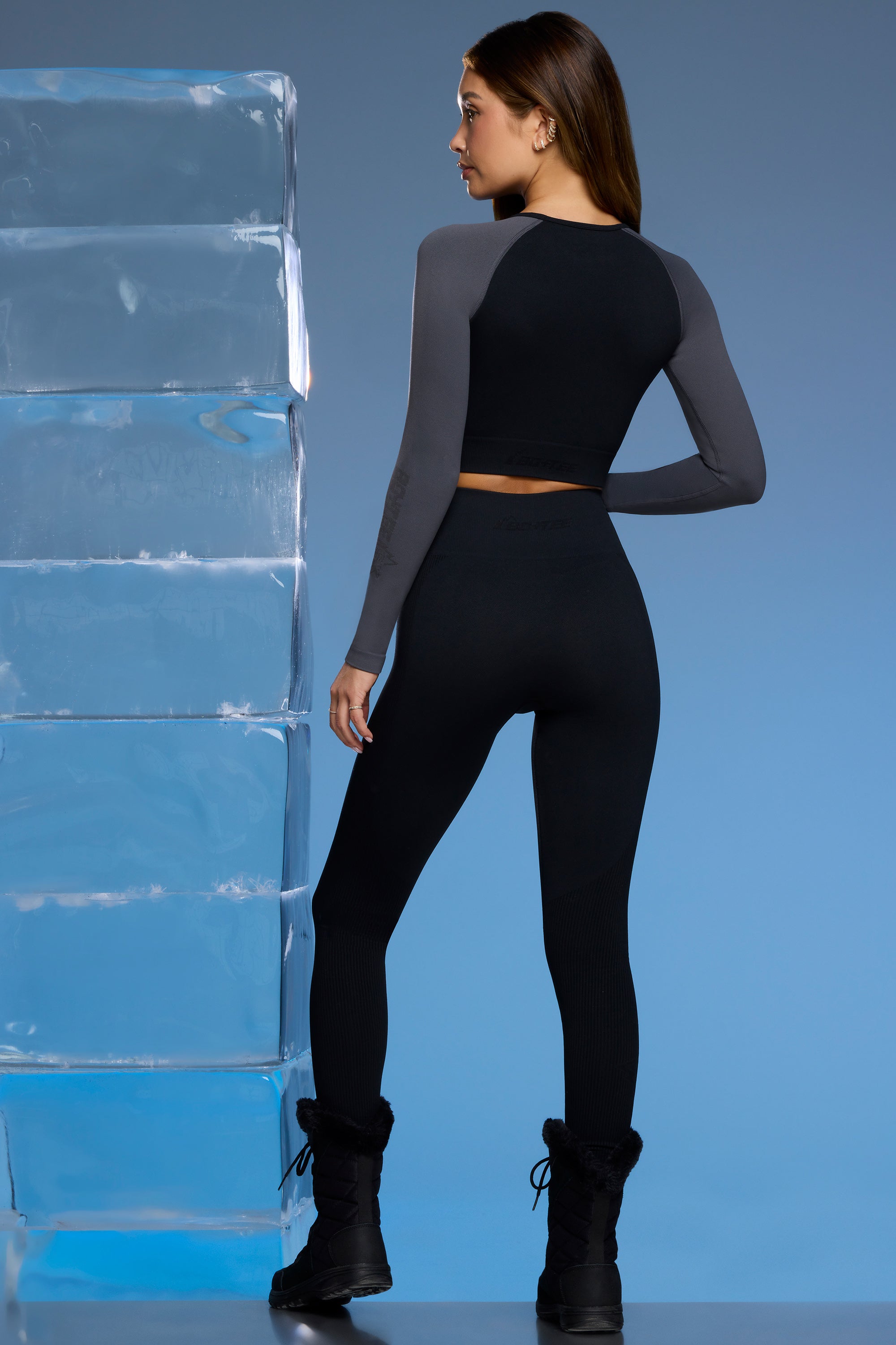 Super Sculpt Base Layer Leggings in Black