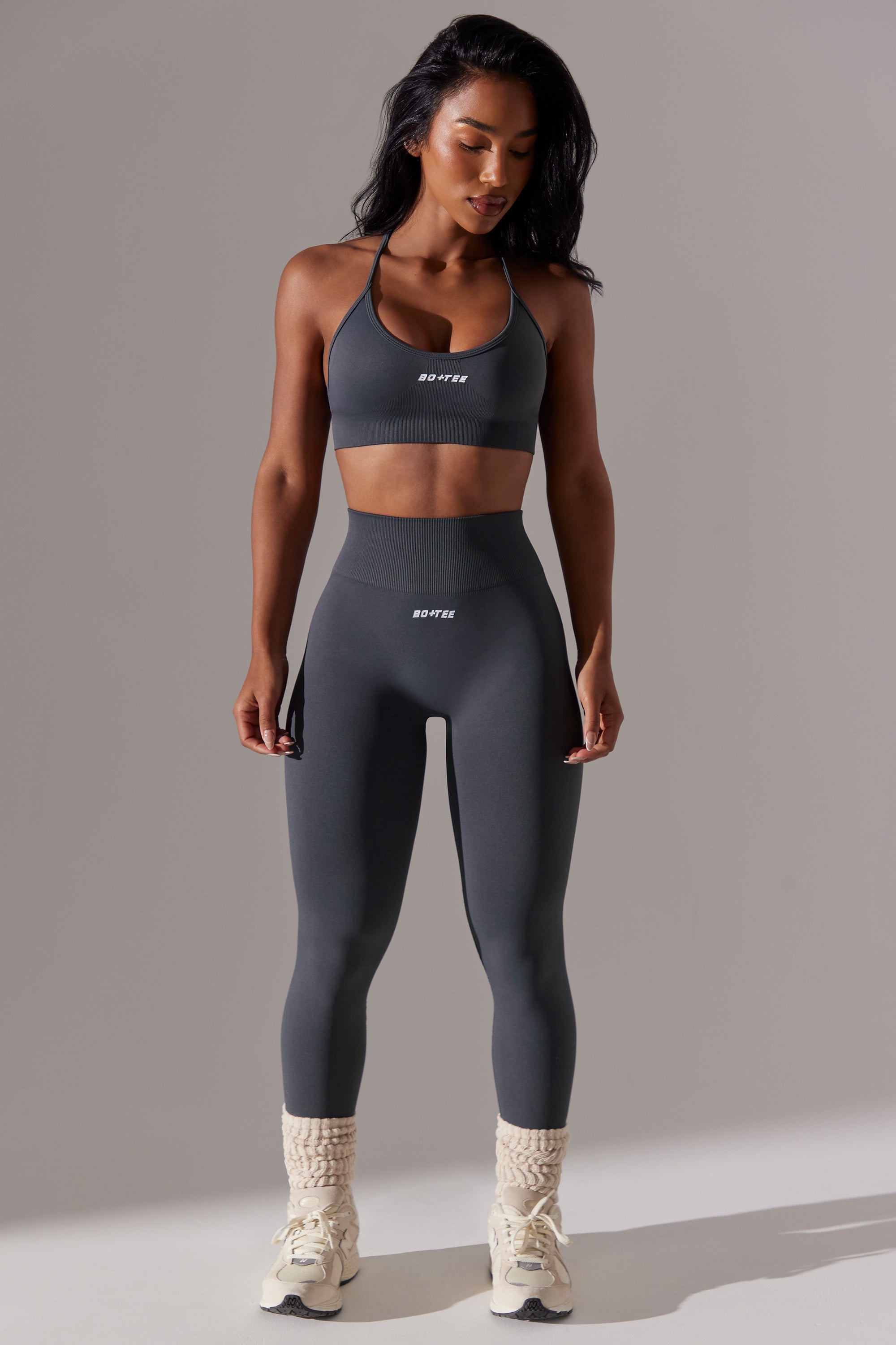 High Waist Super Sculpt Leggings in Grey