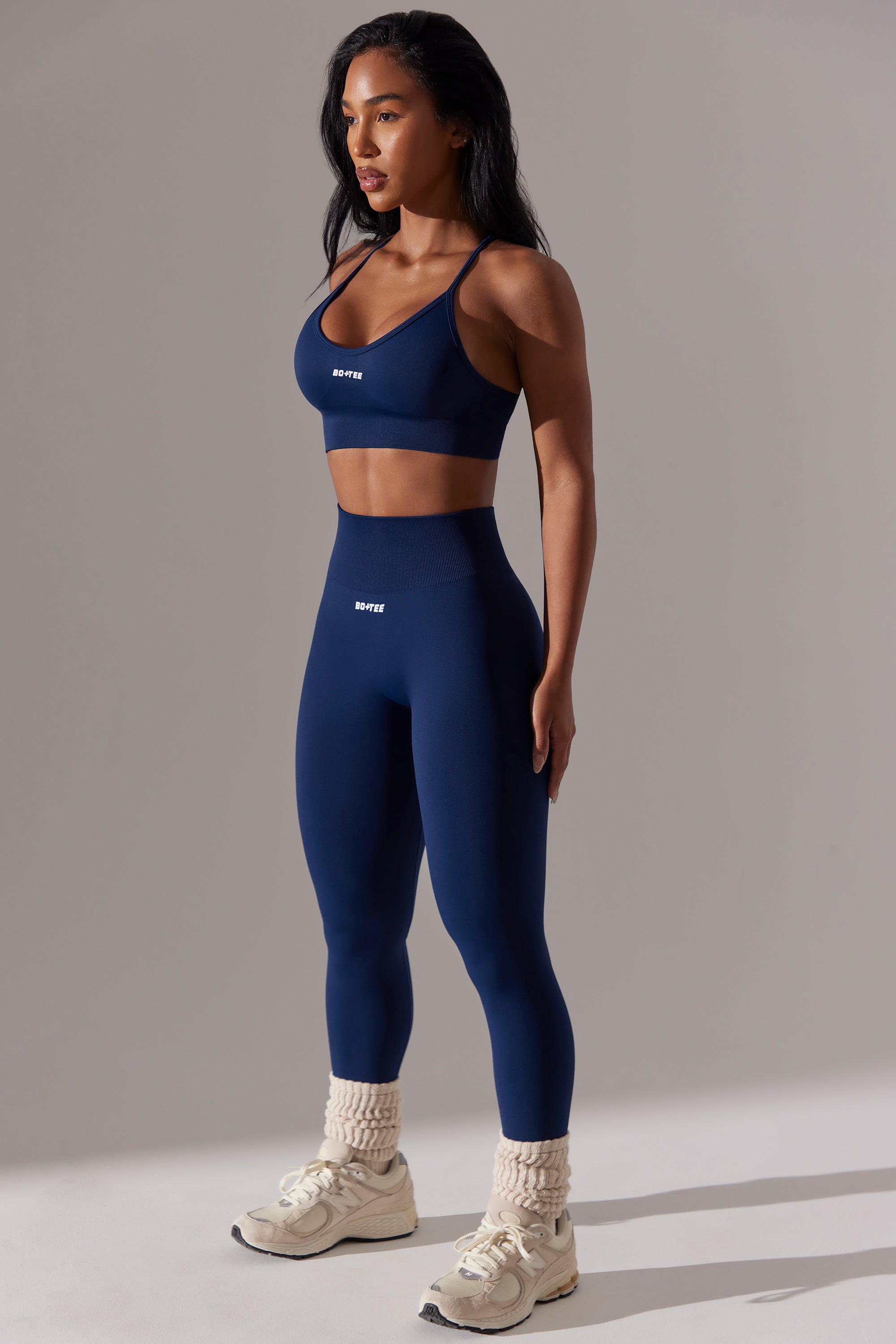 High Waist Super Sculpt Leggings in Navy