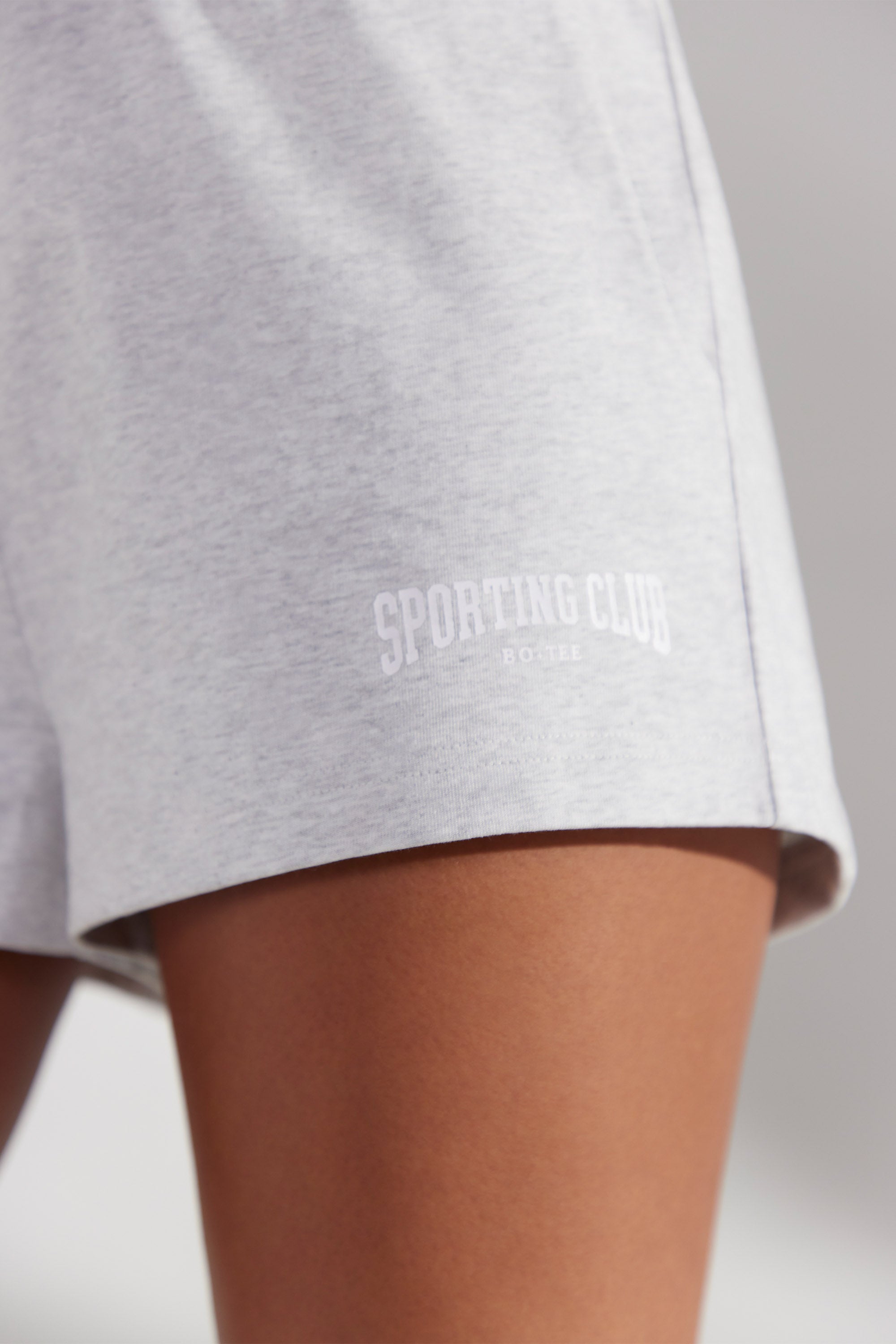 Sweat Shorts in Heather Grey